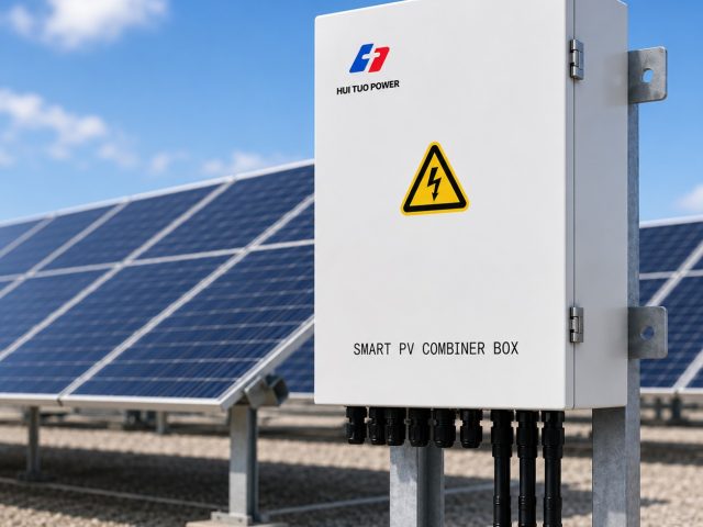 Photovoltaic DC combiner box