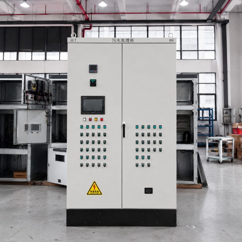 VFD control cabinet for sewage treatment
