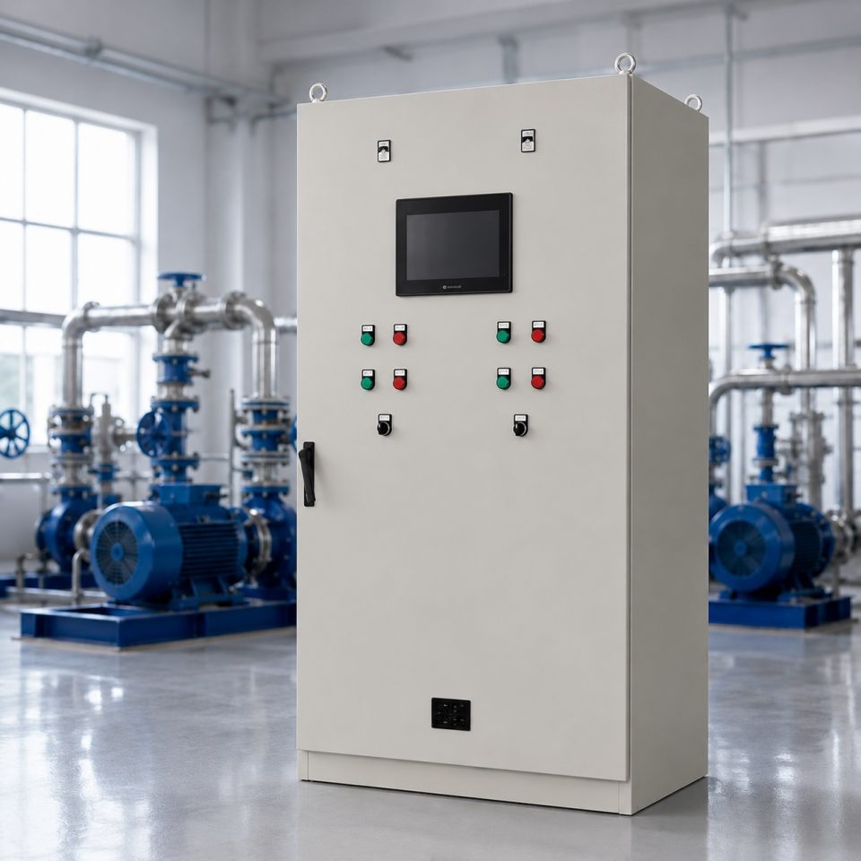 Constant pressure water supply VFD cabinet